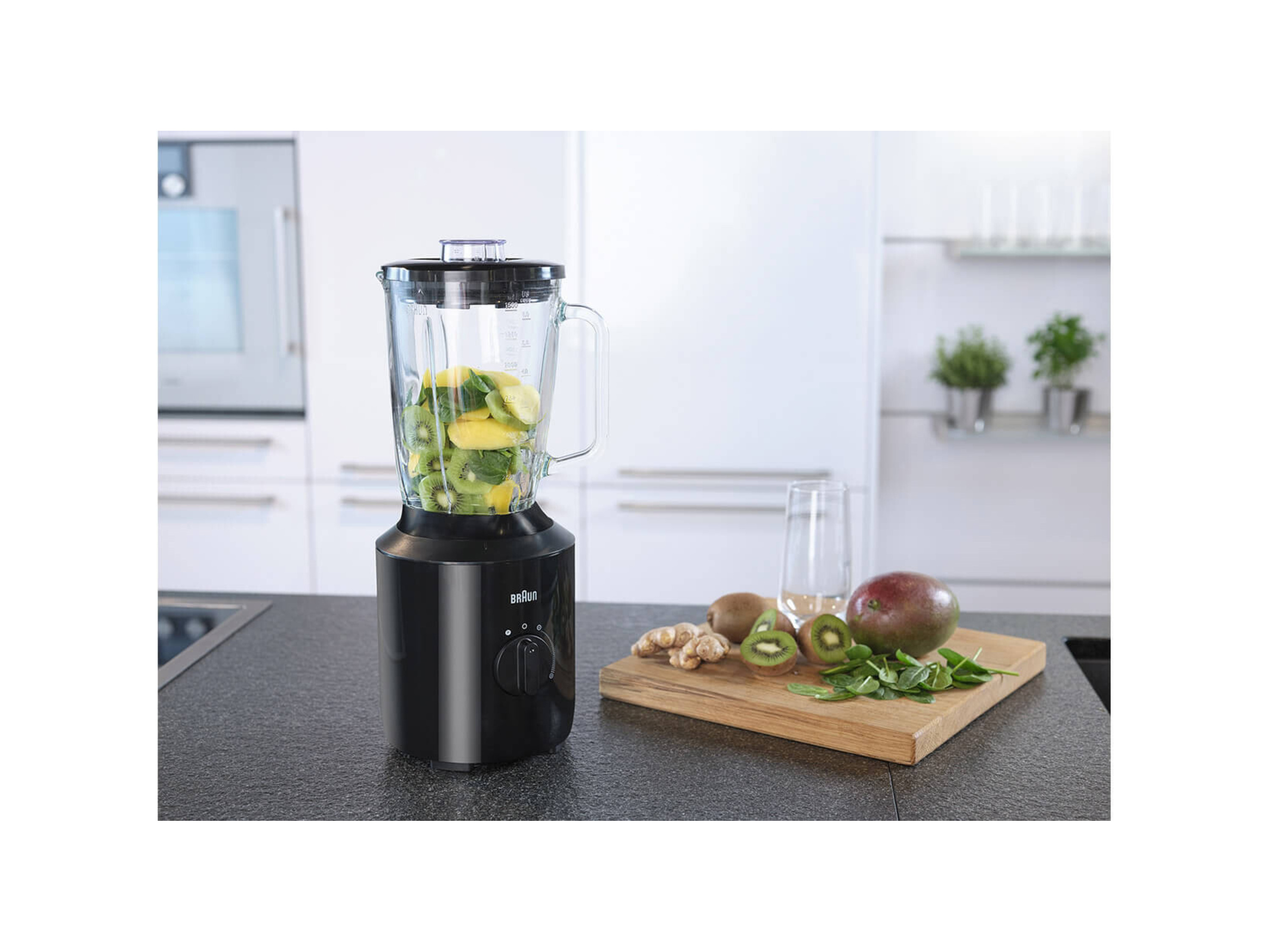Braun PowerBlend 3 JB 3150 BK Bol mixeur blender 1.5 litres 800 Watt - vue 3
