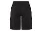 Shorts noirs unis, style décontracté.
