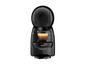 Une machine à café Nescafé Dolce Gusto noire de Krups avec une tasse de café.