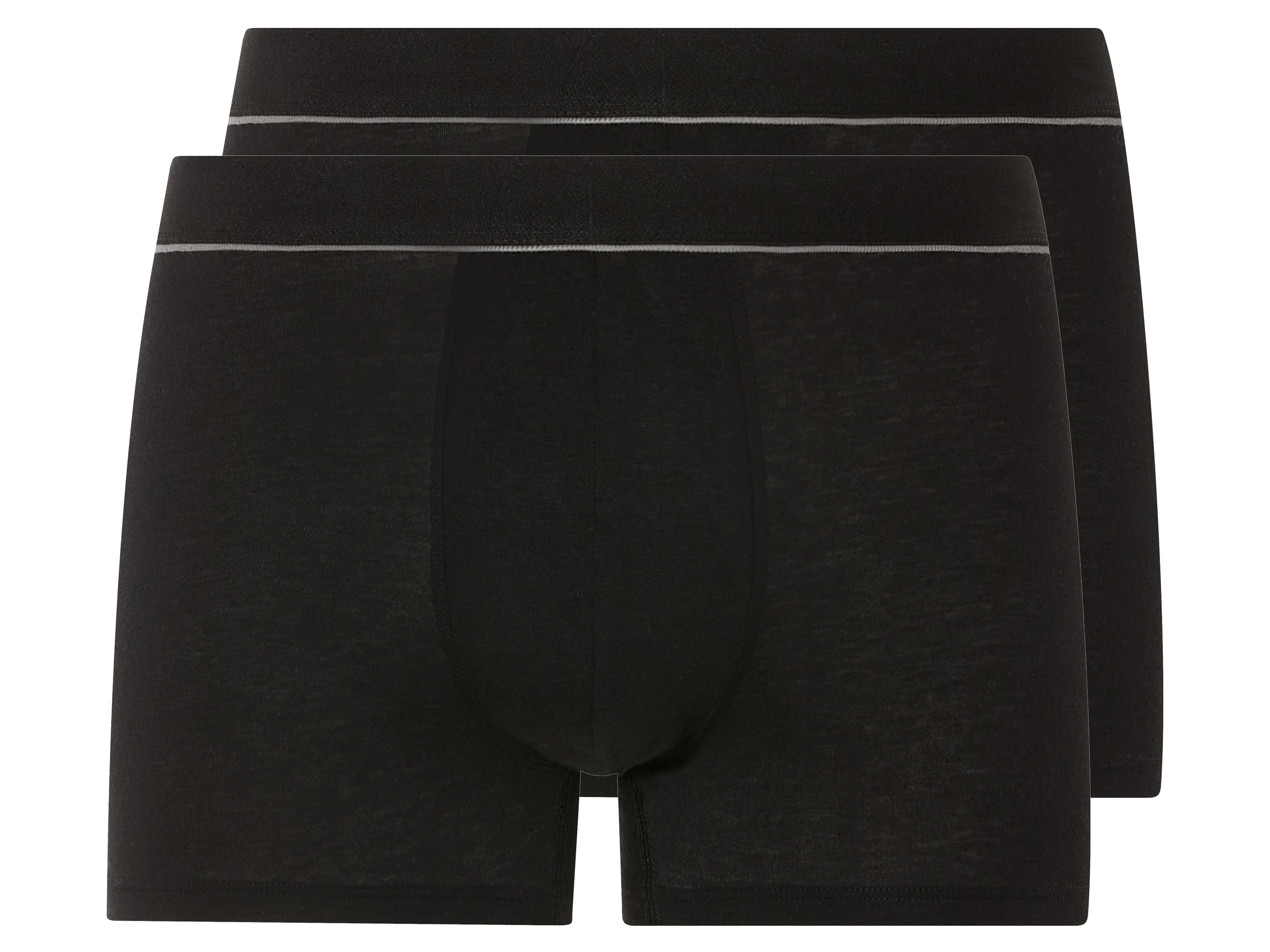 LIVERGY® Lot de 2 boxers homme (noir, M)
