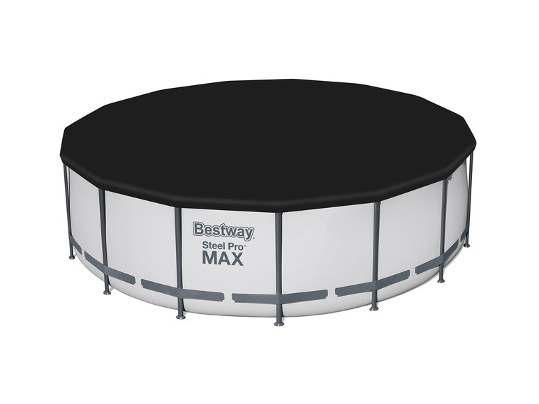 Aller en mode plein écran : Bestway Ensemble complet de piscine Steel Pro MAX™ Frame Pool avec pompe filtrante Ø 457 x 122 cm - Image 3
