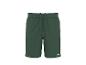 Short de sport homme vert foncé avec bordure blanche et cordons