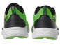Chaussures de course Crivit vertes avec semelle blanche.