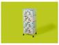 Commode à quatre niveaux avec tiroirs à motif d'animaux de la forêt sur roulettes