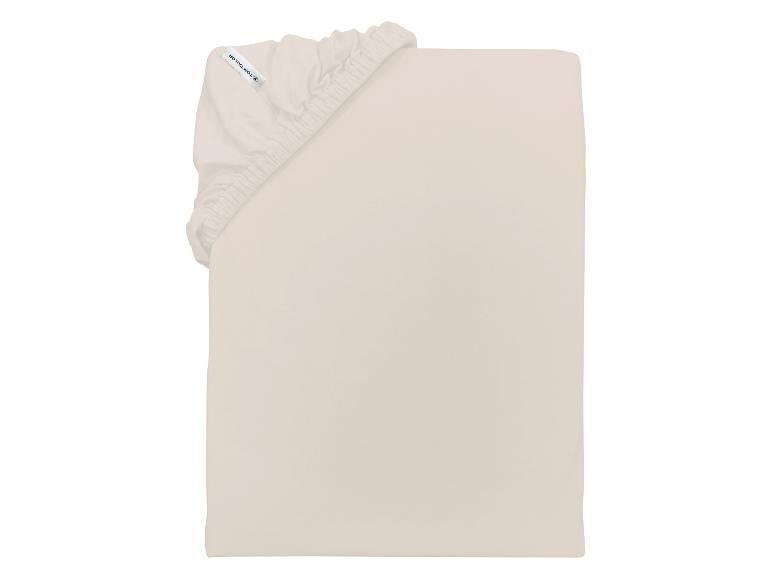 Drap-housse beige
