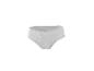 Culotte côtelée blanche taille haute