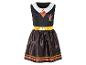 Une robe noire Gryffondor de Harry Potter avec une ceinture dorée.