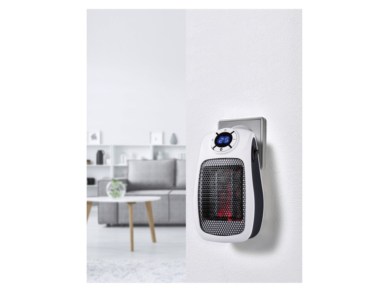 SILVERCREST® Radiateur soufflant céramique sur prise SSH 600 B2, 600 W 3