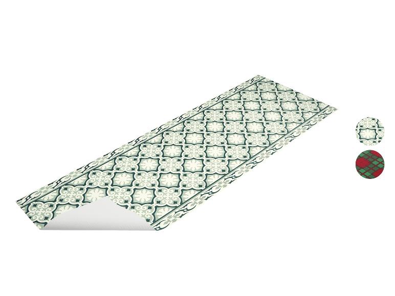 Tapis de cuisine LIVARNO® à découper, motifs carreaux et écossais.