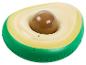 Bouée gonflable avocat avec balle :  accessoire de piscine amusant et estival.