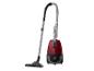 Aspirateur Philips PowerGo rouge : nettoyage efficace.