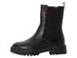Bottines Chelsea noires à semelle épaisse