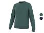 Un sweat-shirt vert foncé à manches longues.