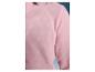 Un sweat-shirt rose avec le logo Louis Vuitton.