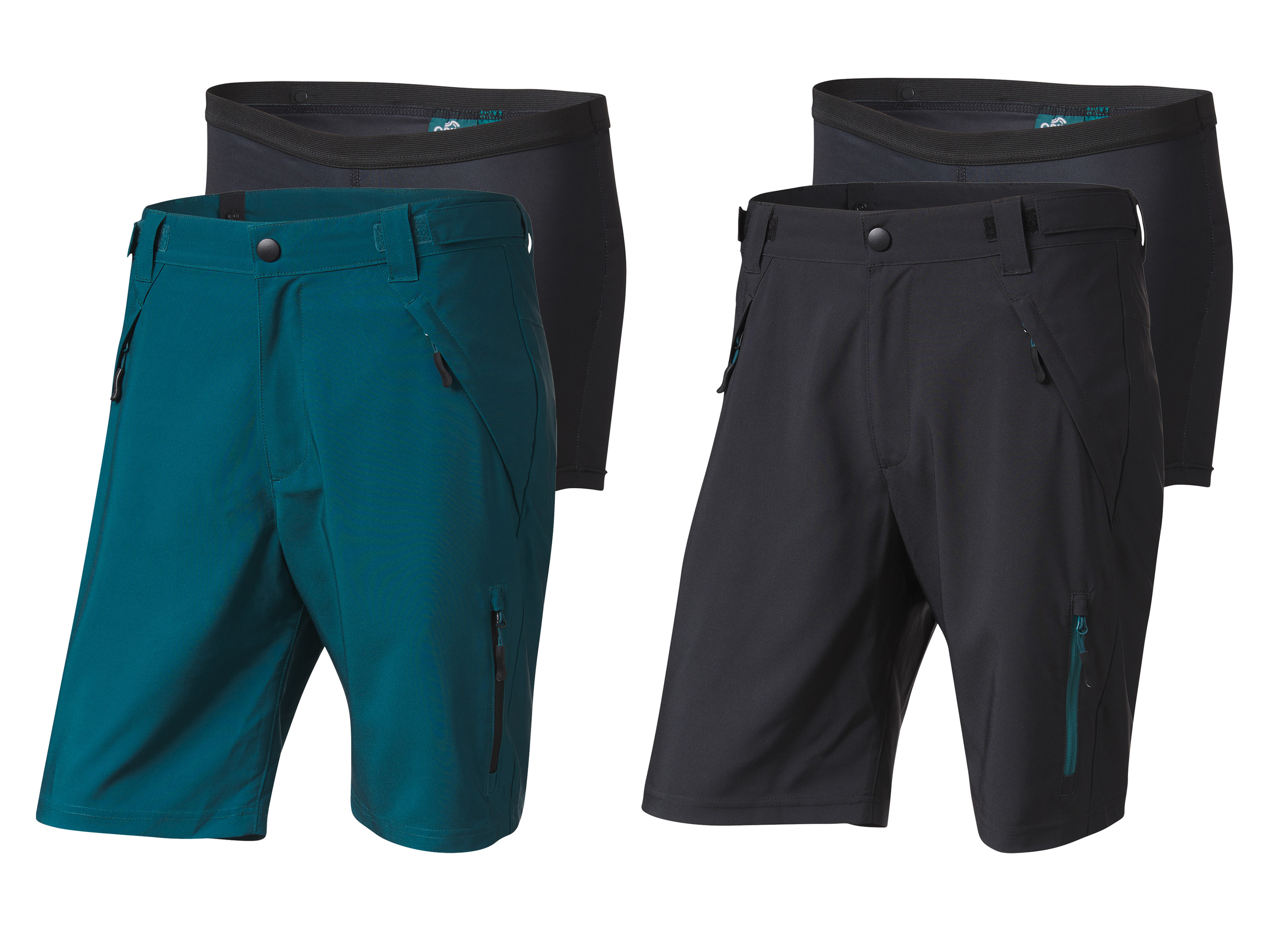 CRIVIT Short technique 2 en 1 homme