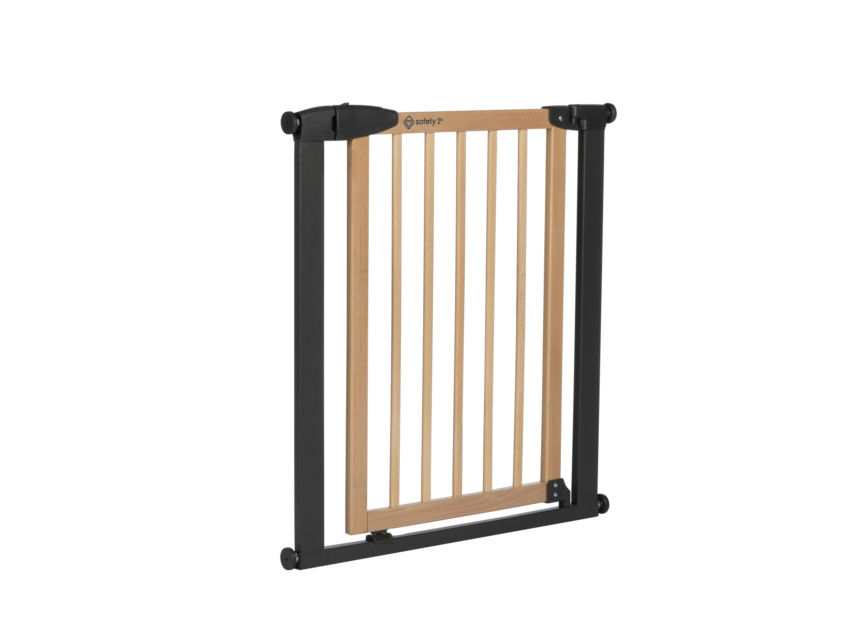 SAFETY 1ST SIMPLY CLOSE WOOD & META Pression 73 80 cm Max. 94cm sans vis ni perçage Ouverture d'une Main Bois et - vue 6