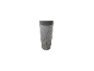 Réservoir d'eau de pluie gris avec robinet et bord orange