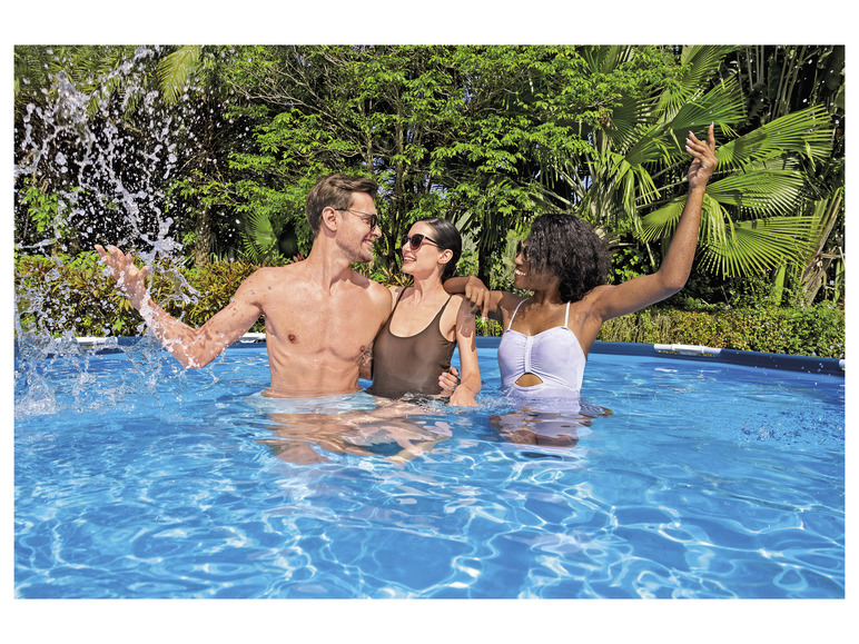 Aller en mode plein écran : Kit de piscine complet Steel Pro Frame Pool-Set avec pompe de filtration Ø 366 x 84 cm - Image 11