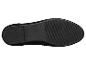 Semelle de chaussure plate noire avec texture antidérapante