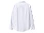 Chemise blanche à manches longues boutonnée, vue de dos
