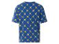T-shirt bleu à motif Lidl.