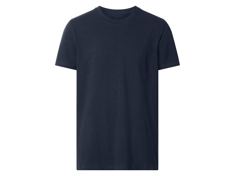 T-shirt homme bleu foncé à manches courtes