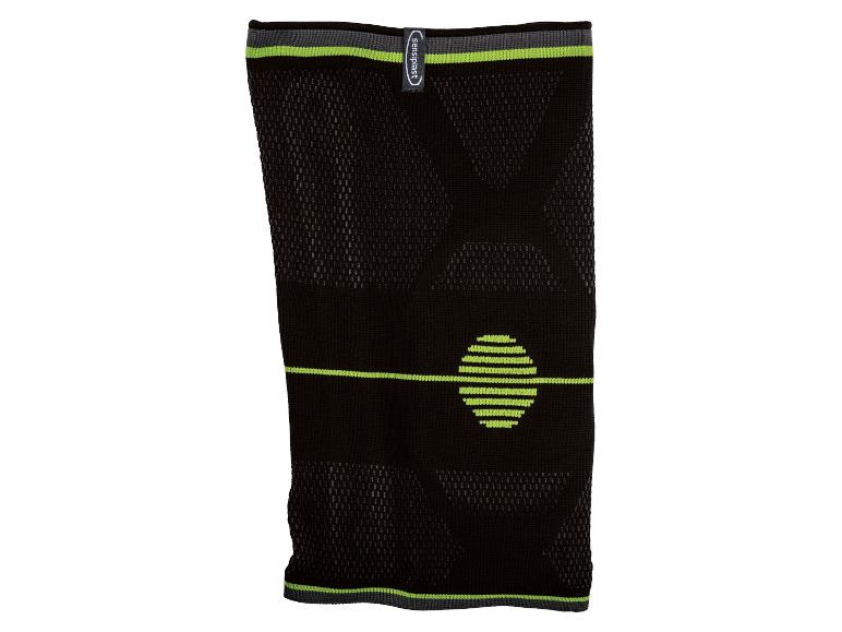 Genouillère Sensipast, noire et verte.