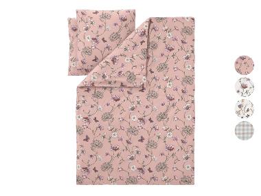 LIVARNO® Parure de lit en satin de microfibre, 240 x 220 cm