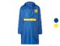 Veste imperméable Lidl bleue avec capuche.