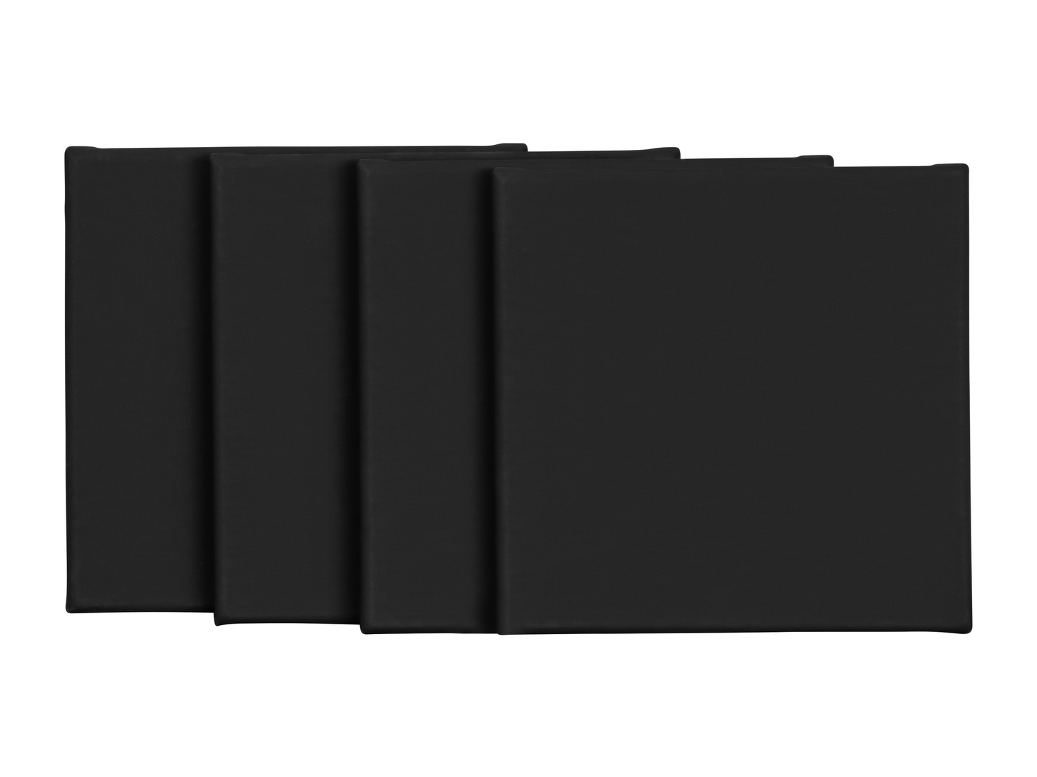 Toiles Rondes Art-Star Ø 50 Cm - Lot De 4, 280 GSM, Prêtes à Peindre, Pour Débutants Et Enfants