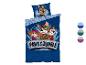 Parure de lit Paw Patrol « Paws of the Jungle » : housse de couette et taie d’oreiller.