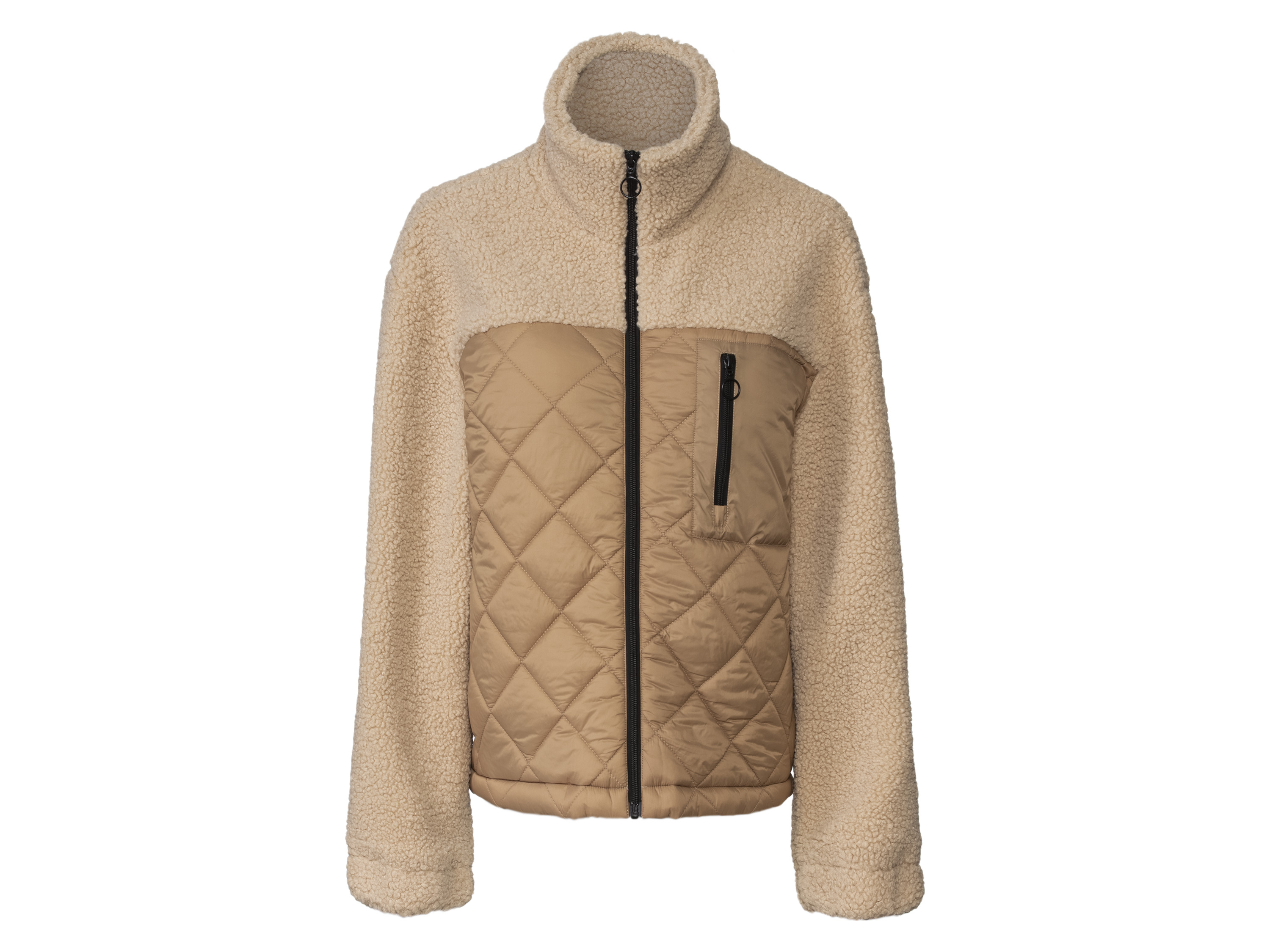 esmara® Veste sherpa femme (beige)