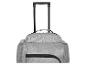 Sac de voyage gris à roulettes : idéal pour les déplacements.