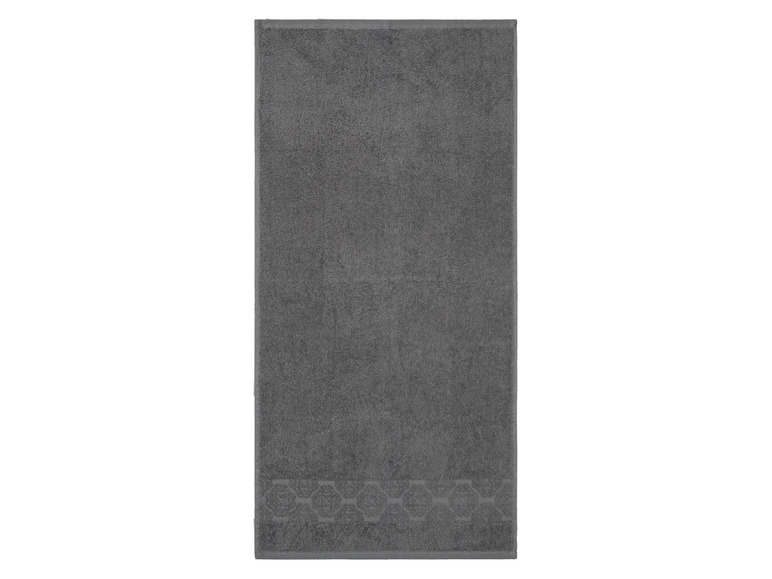 Aller en mode plein écran : LIVARNO home Set de 2 serviettes de toilette en éponge, 50 x 100 cm - Image 3