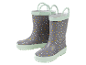 Bottes de pluie pour enfants à pois.