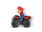 Quad jouet CARRERA Mario Kart avec figurine de Mario en mouvement