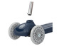 Une trottinette Playtive bleue avec des roues grises