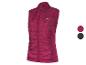 Une veste sans manches Crivit pour femme, de couleur rose et zippée.