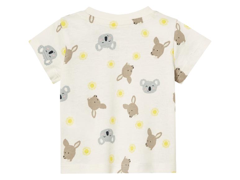 T-shirt bébé imprimé koalas et kangourous.