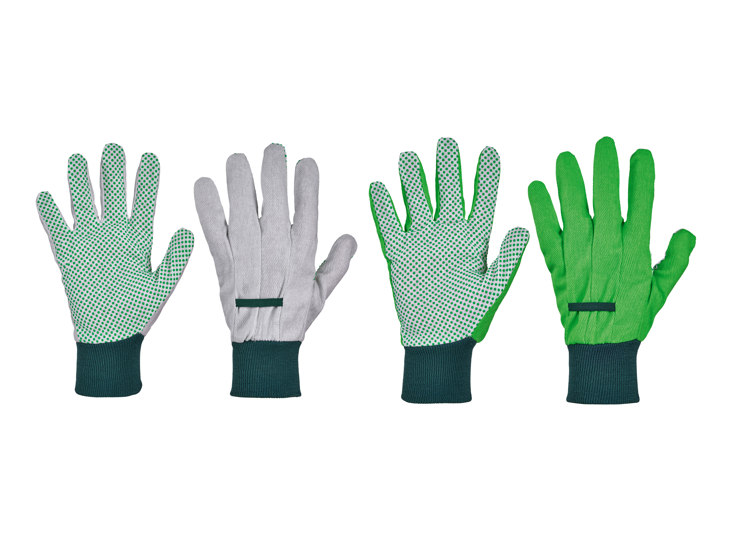 PARKSIDE® Lot de 2 paires de gants de jardin (vert, 8)