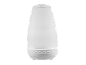 Diffuseur d'huiles essentielles blanc avec boutons de contrôle pour la lumière, la minuterie et la brume