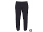 Pantalon de survêtement homme bleu foncé avec cordon et logo discret.