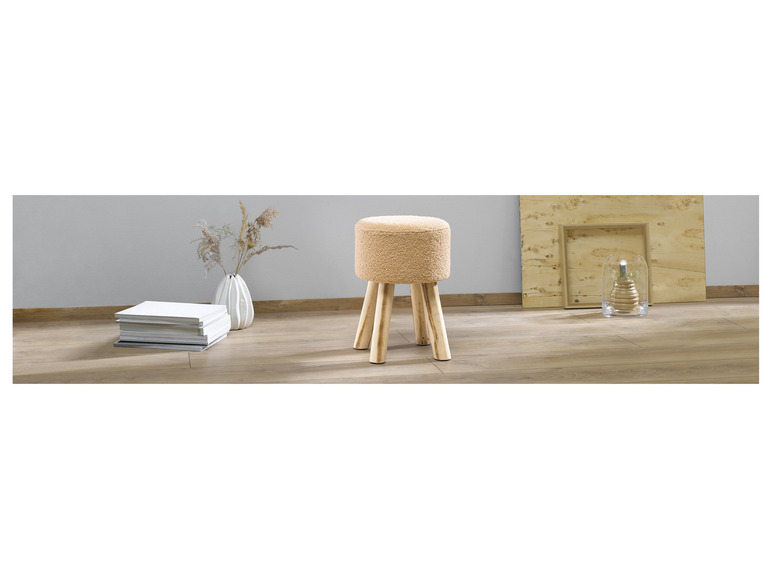 Aller en mode plein écran : LIVARNO home Tabouret en fausse fourrure - Image 7