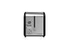 Grille-pain SilverCrest : acier inoxydable et noir.