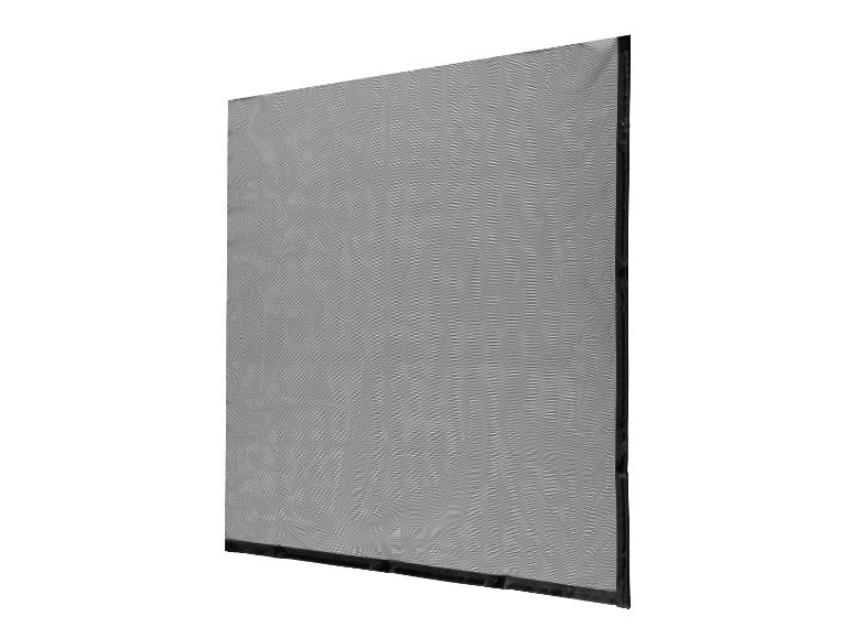 Une toile de filet grise avec des bordures noires