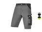 Shorts de travail Parkside gris et noir.