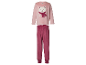 Pyjama en polaire pour enfant LUPILU® rose avec un ours