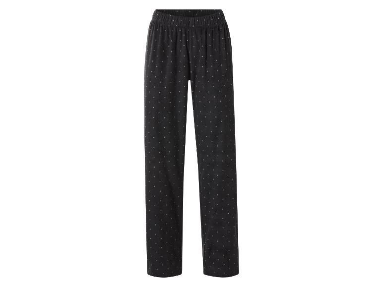 Pantalon de jogging noir à pois blancs