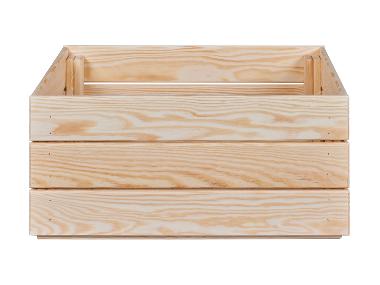 INTER LINK Lot de 3 caisses en bois Valloni