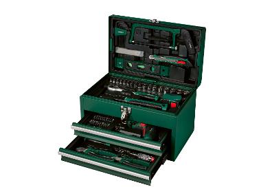 PARKSIDE® Boîte à outils avec visseuse sans fil PWBM A1, 92 pièces
